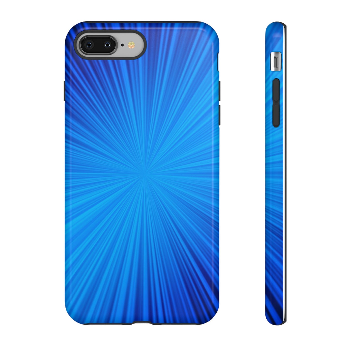 Tough Cases, Beautiful Blue Starburst Design
