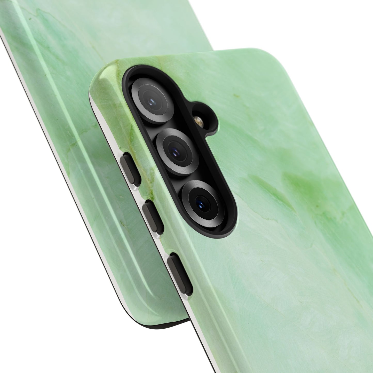Tough Cases, Beautiful Green Marble Design