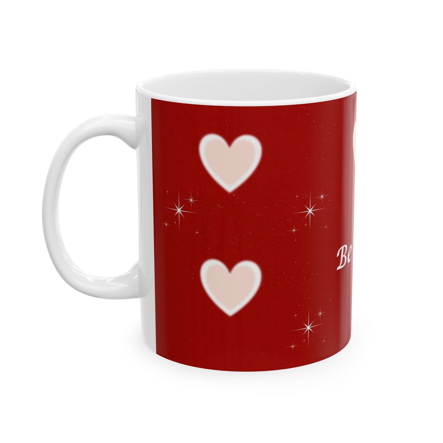 Be Mine Heart Mug — Valentine’s Day Ceramic Coffee Cup (11oz & 15oz)