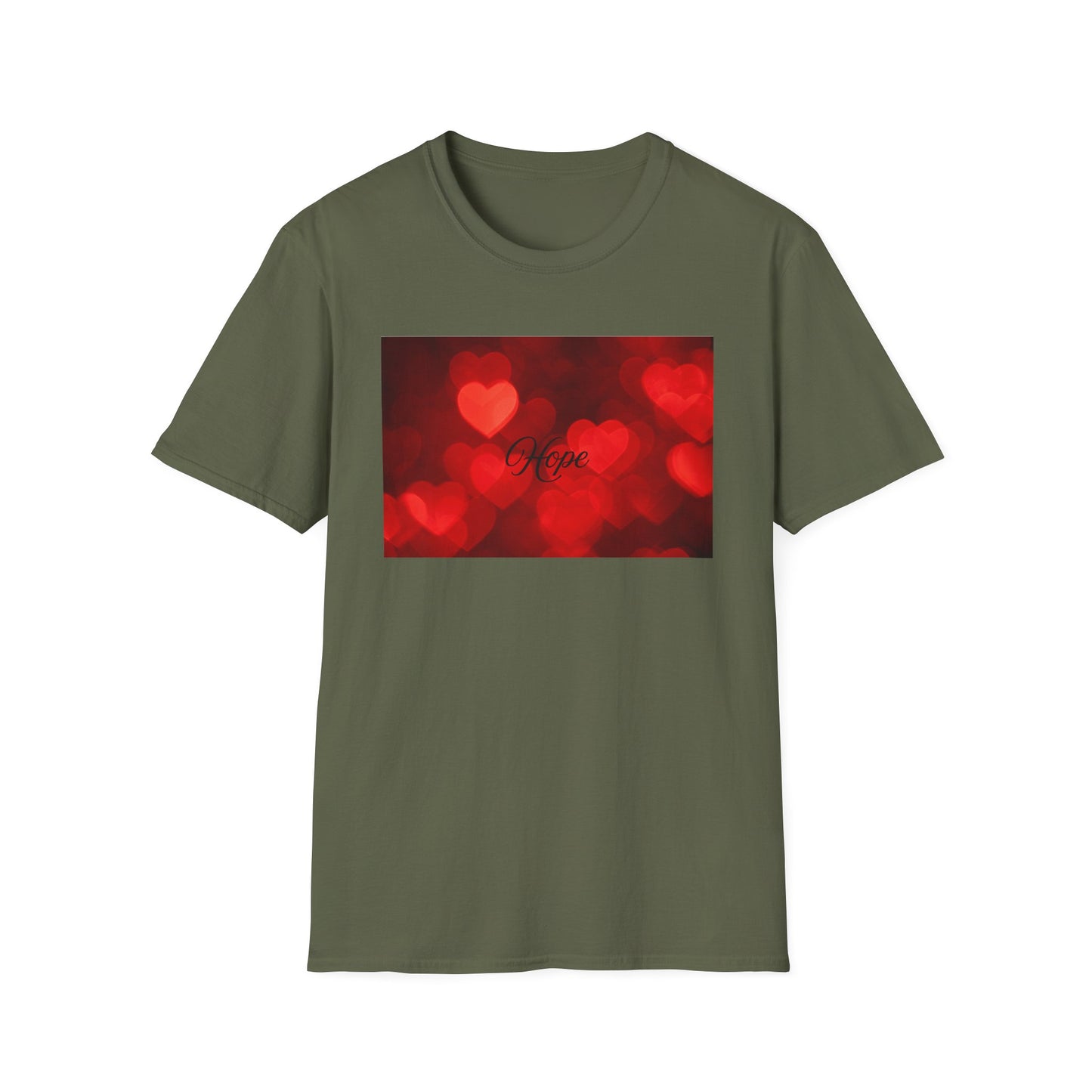 Romantic Heart T-Shirt, Perfect for Valentine's Day, Cute Couple Gift, Love Quote Tee, Softstyle Shirt