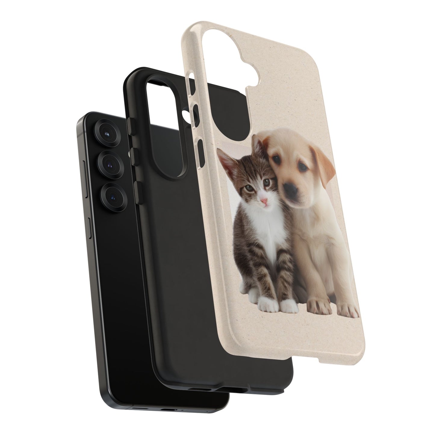 Tough Cases, Adorable puppy and kitten design