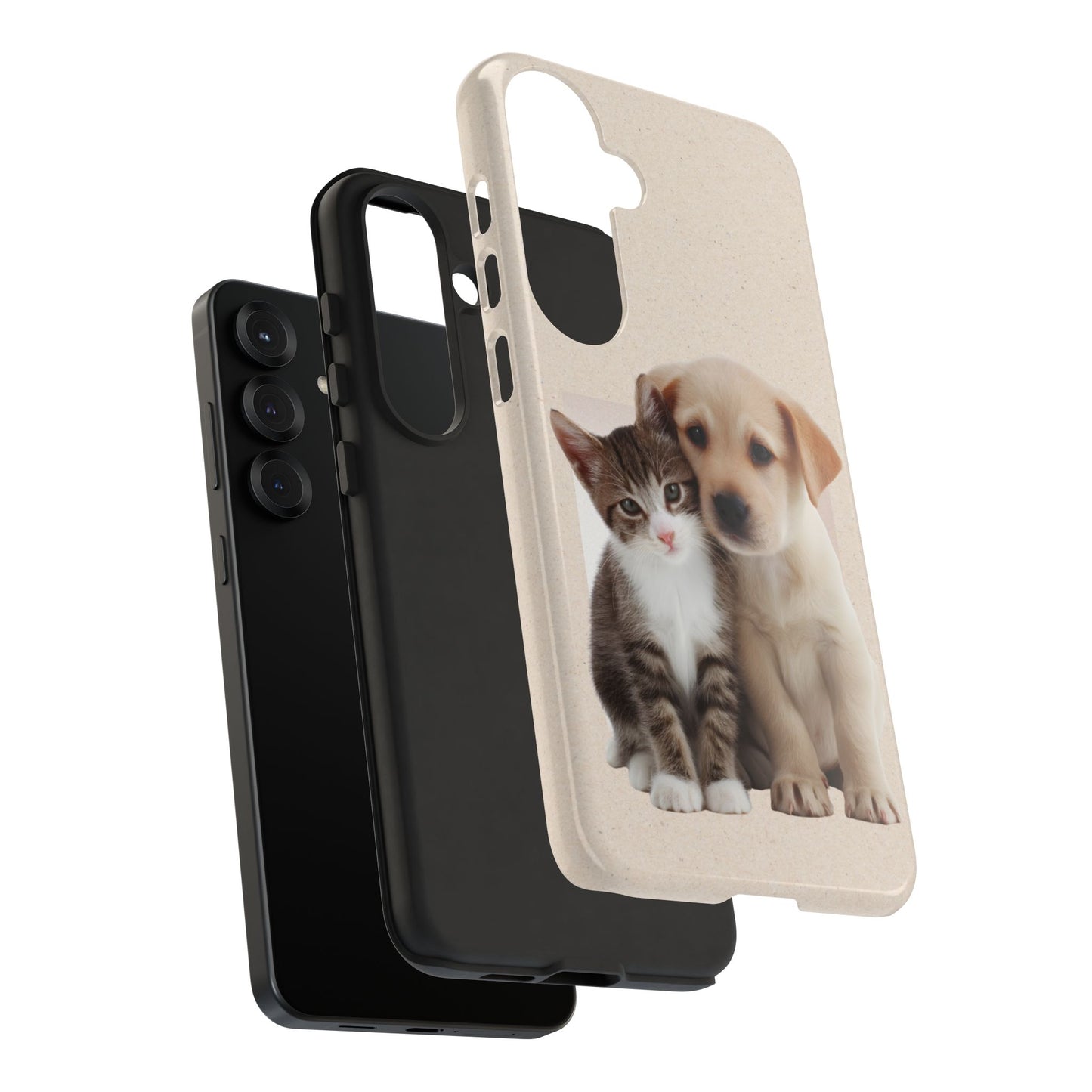 Tough Cases, Adorable puppy and kitten design