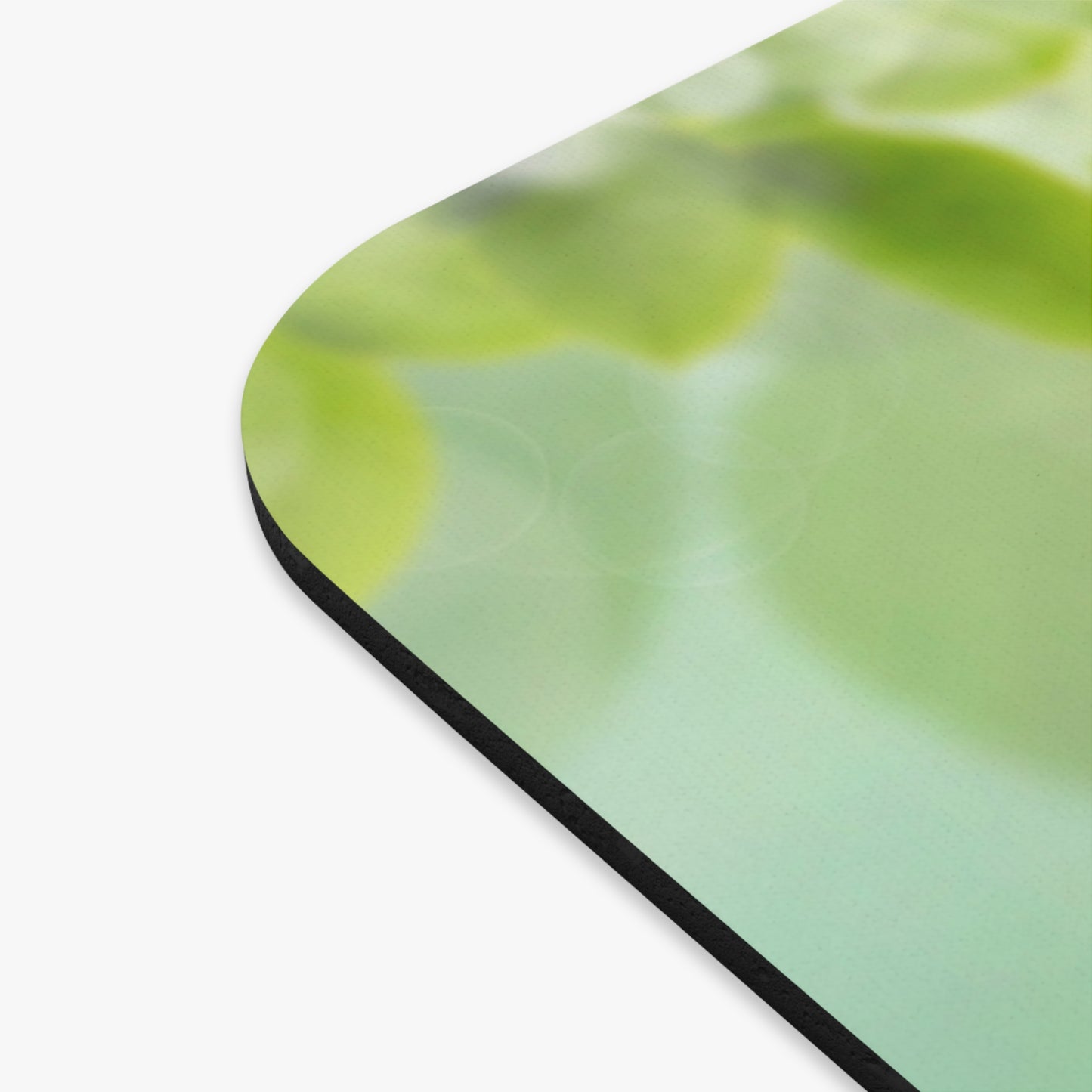 Inspirational Leaf Mouse Pad — Reversible Wisdom Quote Desk Mat