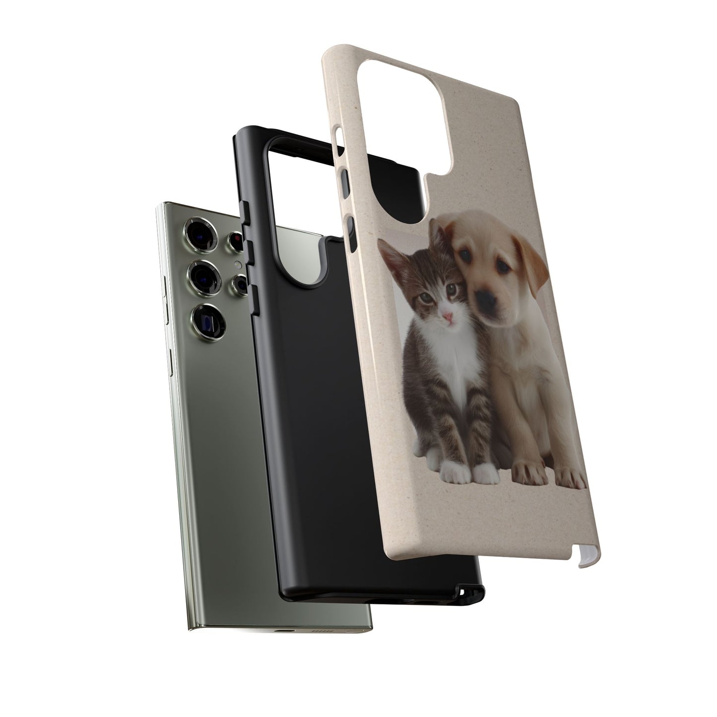 Tough Cases, Adorable puppy and kitten design