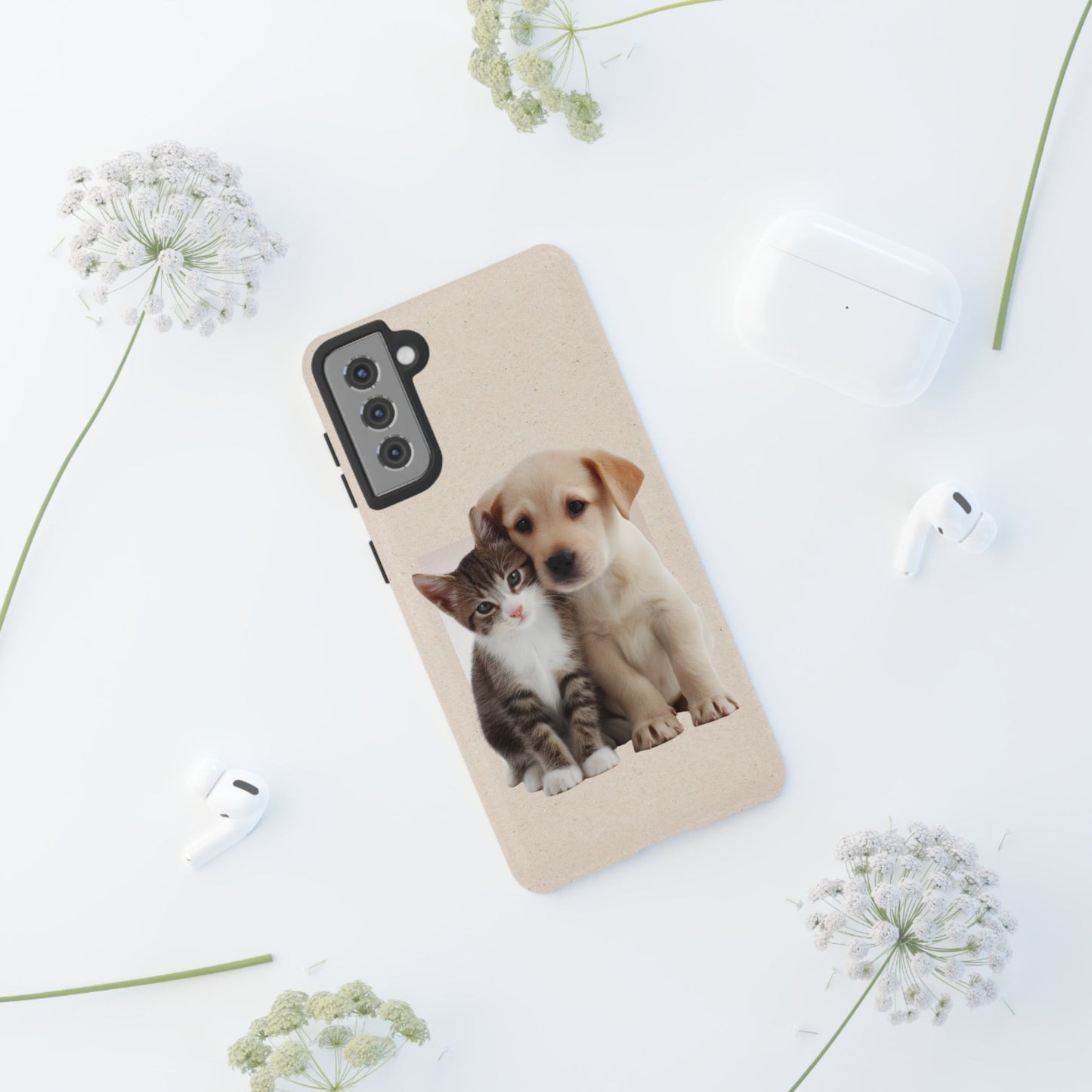 Tough Cases, Adorable puppy and kitten design