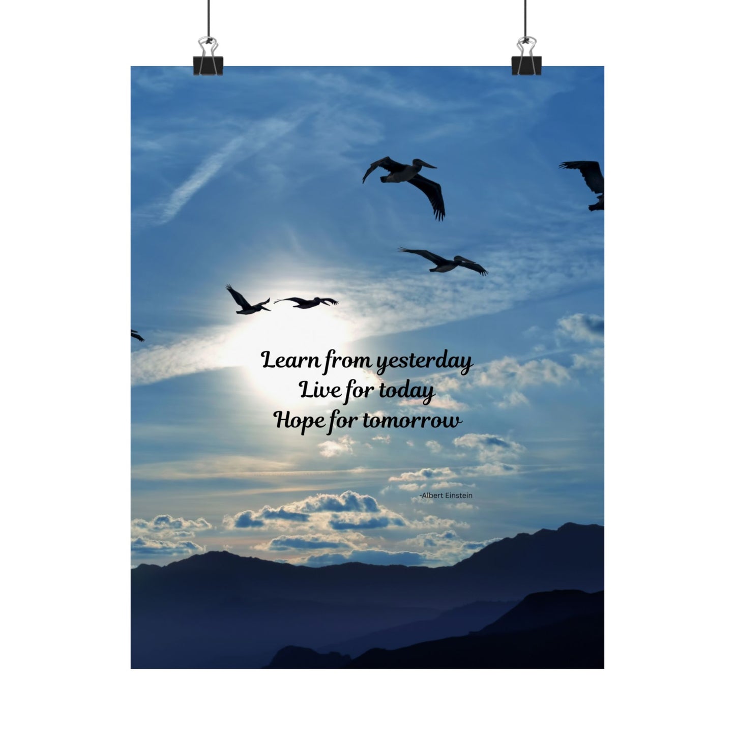 Inspirational Matte Vertical Posters, Motivational Wall Art, Home Decor, Gift for Friends, Office Decor, Quotes Art