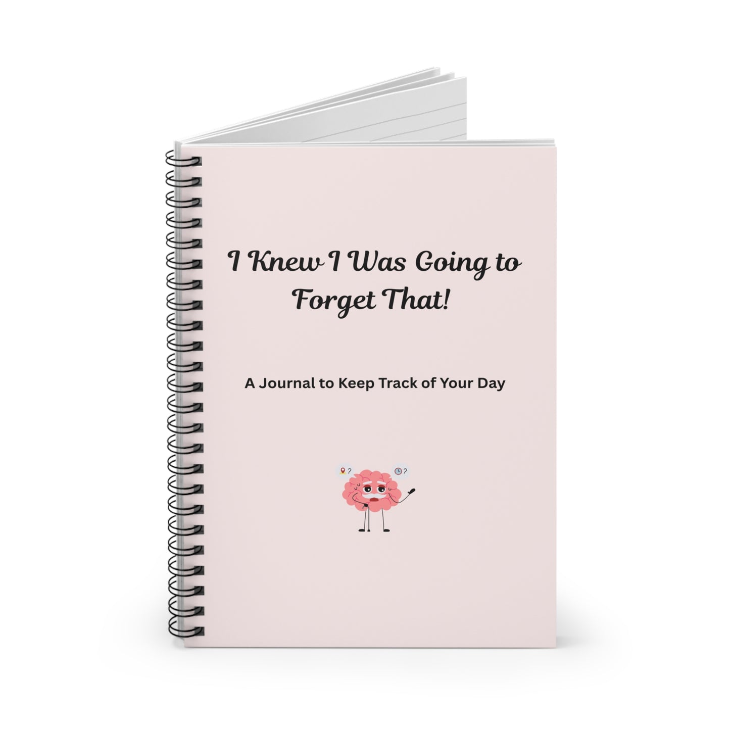Cute Spiral Notebook - Reminder Journal for Daily Tasks, Fun Gift for Students, Organize Your Thoughts, Perfect for Back to School, [...]