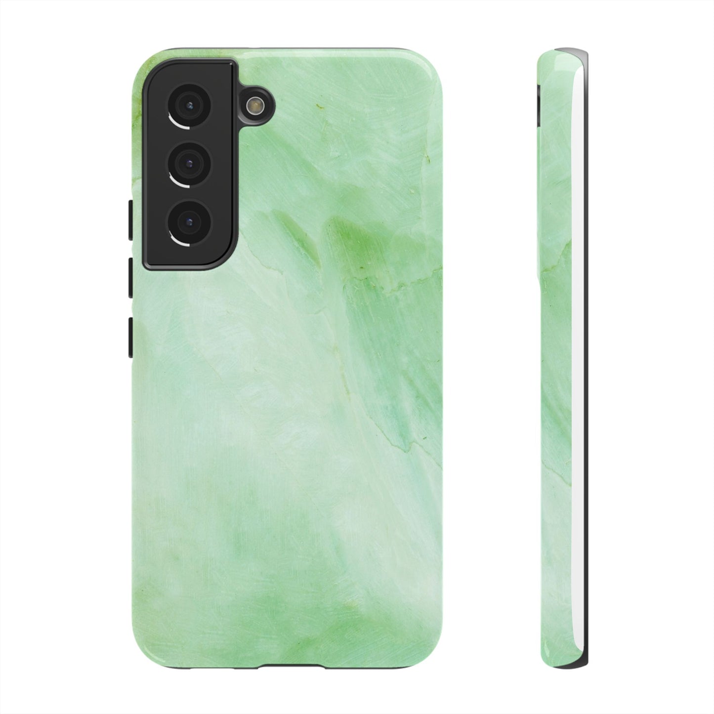 Tough Cases, Beautiful Green Marble Design