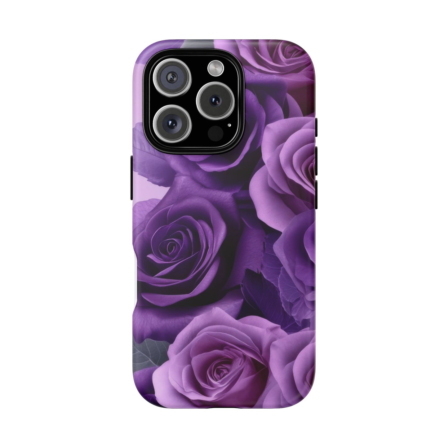 Tough Cases, Beautiful Purple Floral Design