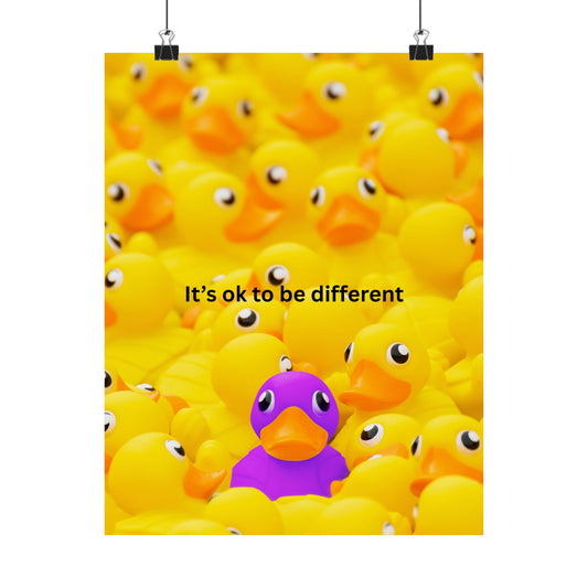 Unique Animal Poster, Motivational Wall Art, Quirky Home Decor, Inspirational Gift, Fun Bedroom Decor