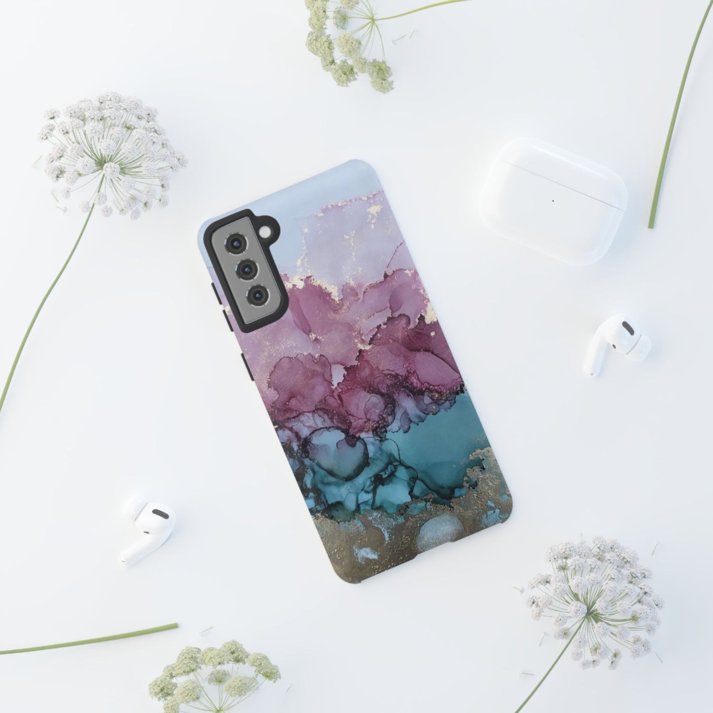 Tough Cases, Beautiful Multicolored Marble Design