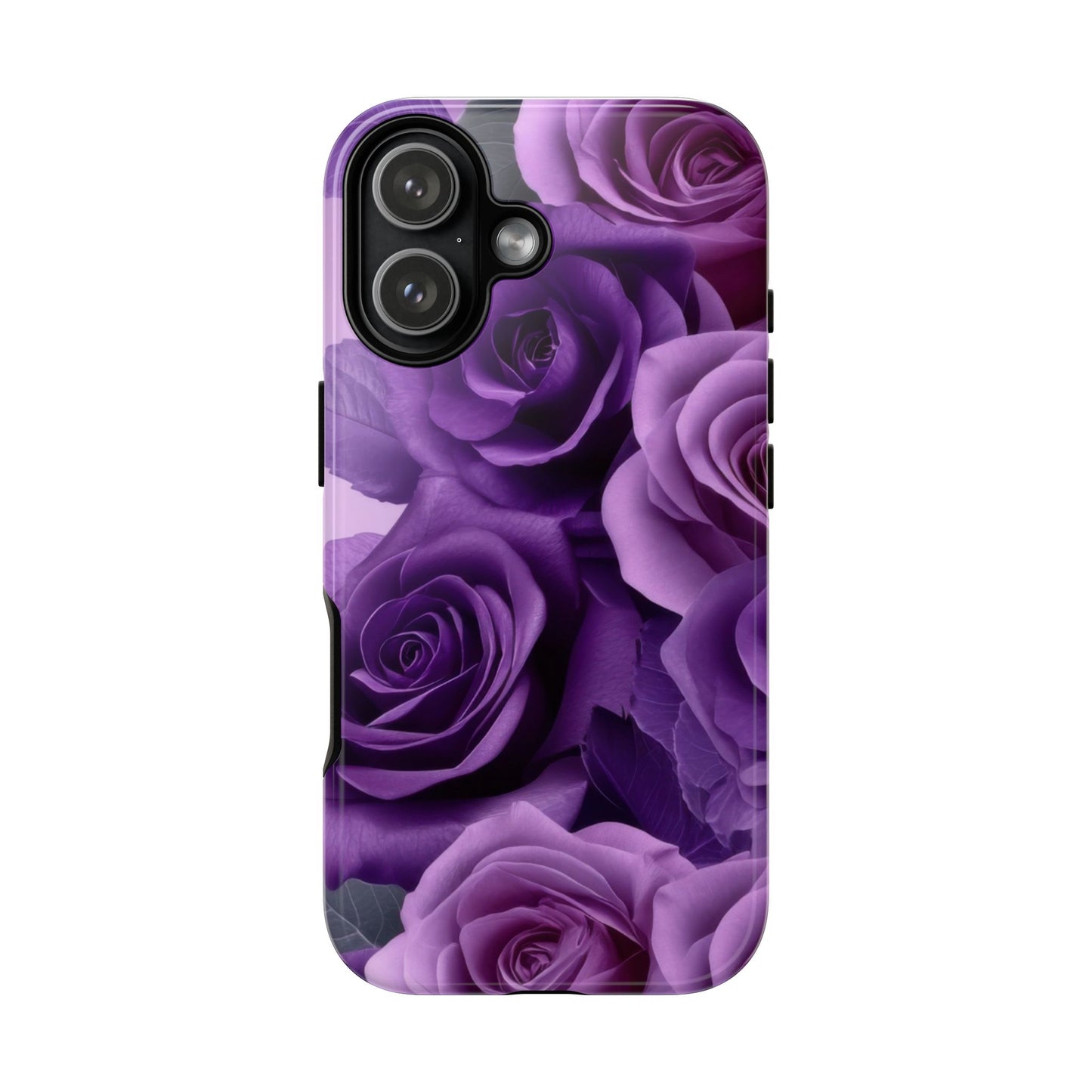 Tough Cases, Beautiful Purple Floral Design