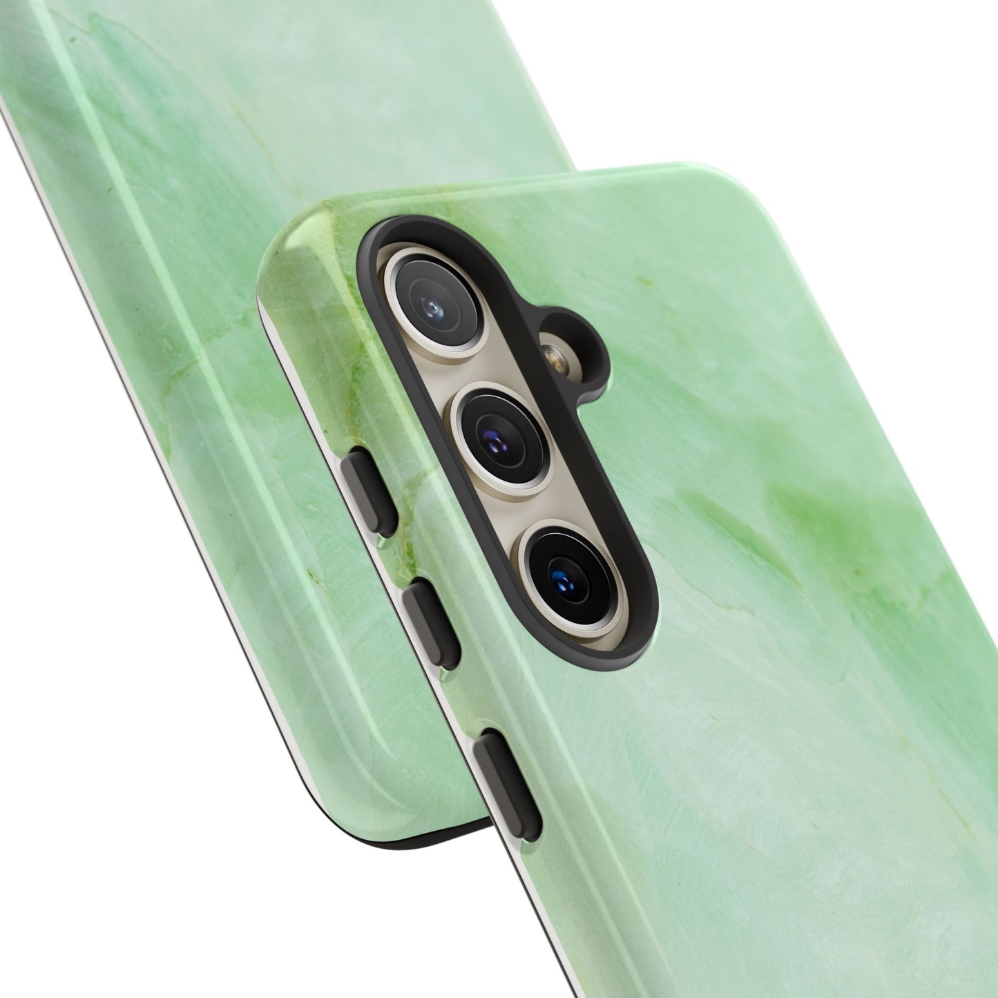 Tough Cases, Beautiful Green Marble Design
