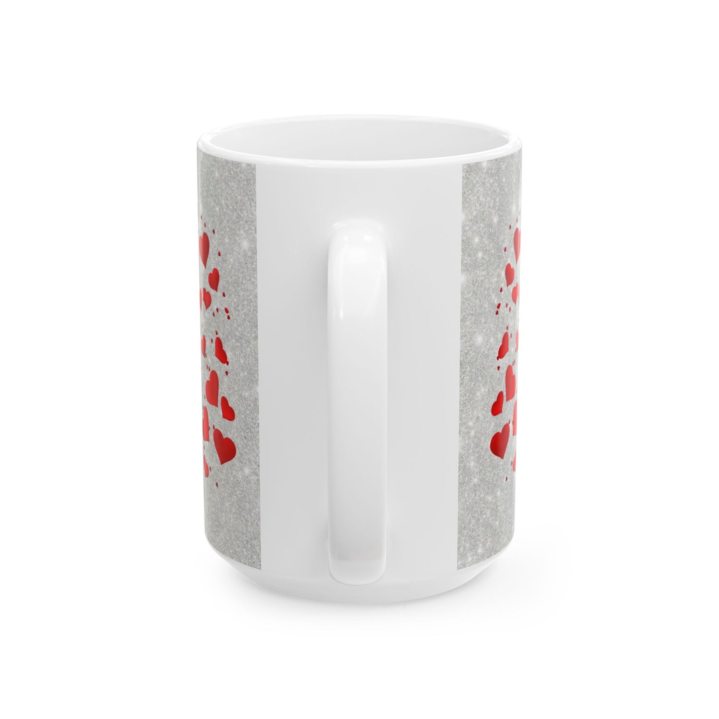 Thinking of You Heart Ceramic Mug — Romantic Valentine’s Coffee Cup (11oz & 15oz)