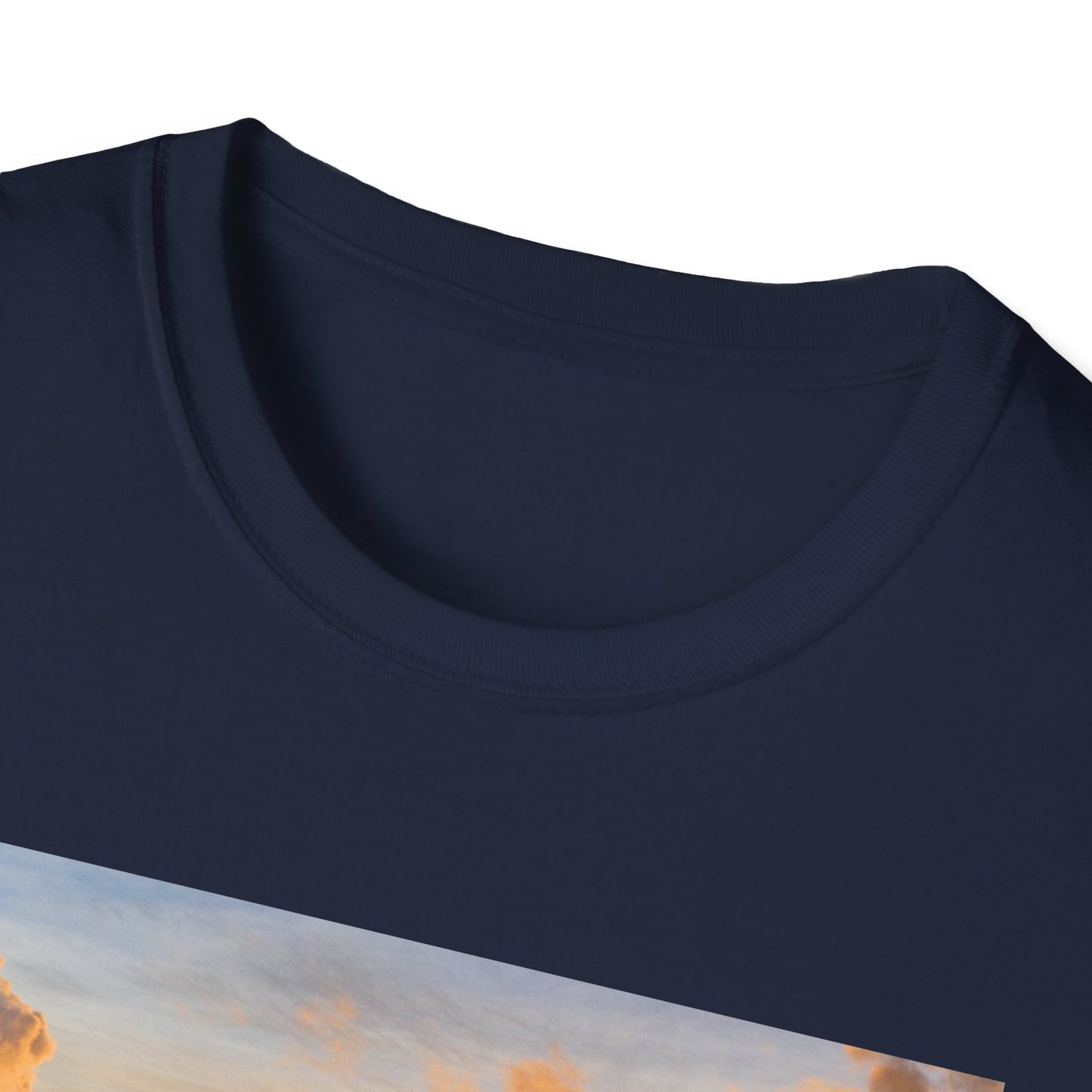 Sunset Serenity Quote T-Shirt, Inspirational Tee, Relaxation Shirt, Gift for Beach Lovers, Perfect for Summer,  Softstyle T-Shirt