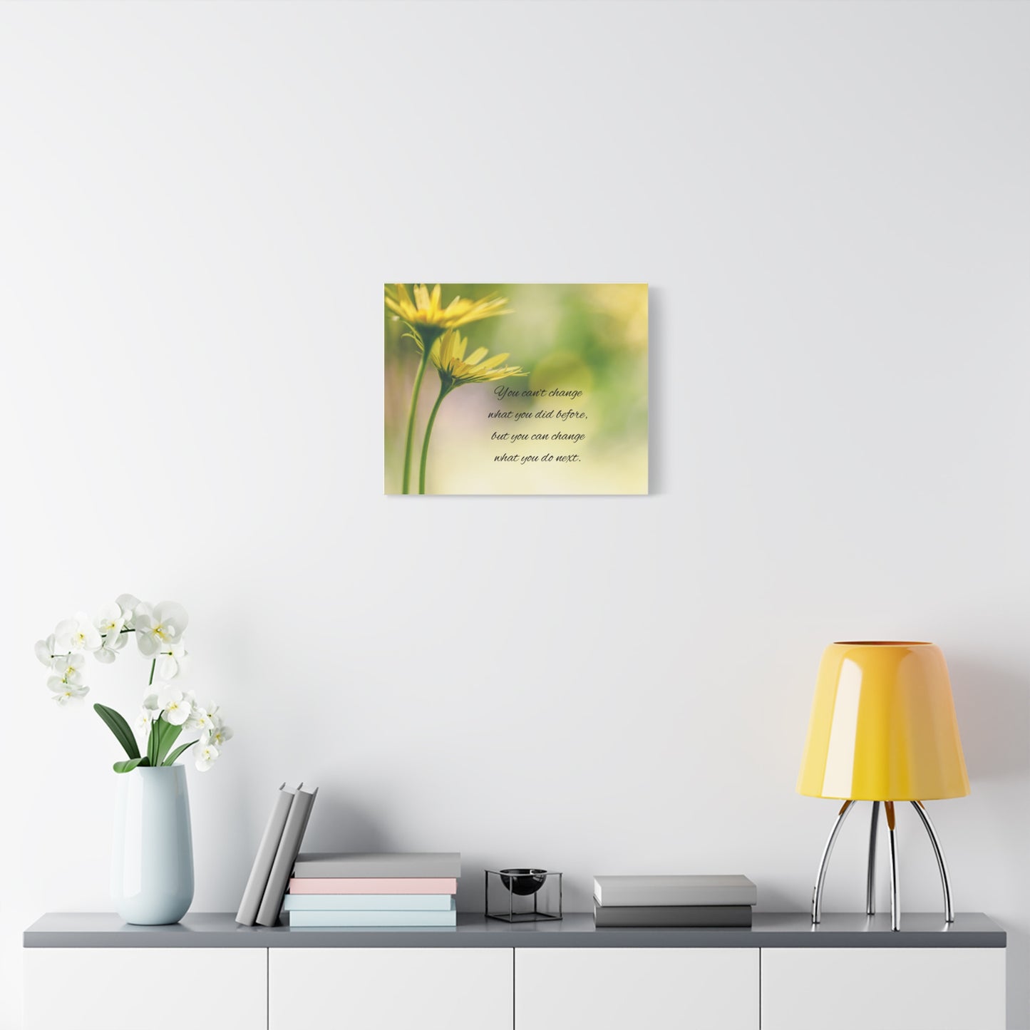 Inspirational Canvas Print, Motivational Wall Art, Home Decor, Gift for Friends, Uplifting Quote Decoration