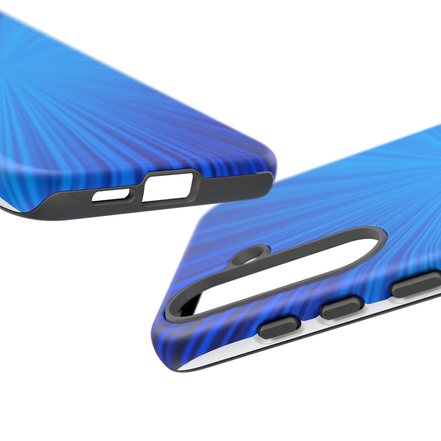 Tough Cases, Beautiful Blue Starburst Design