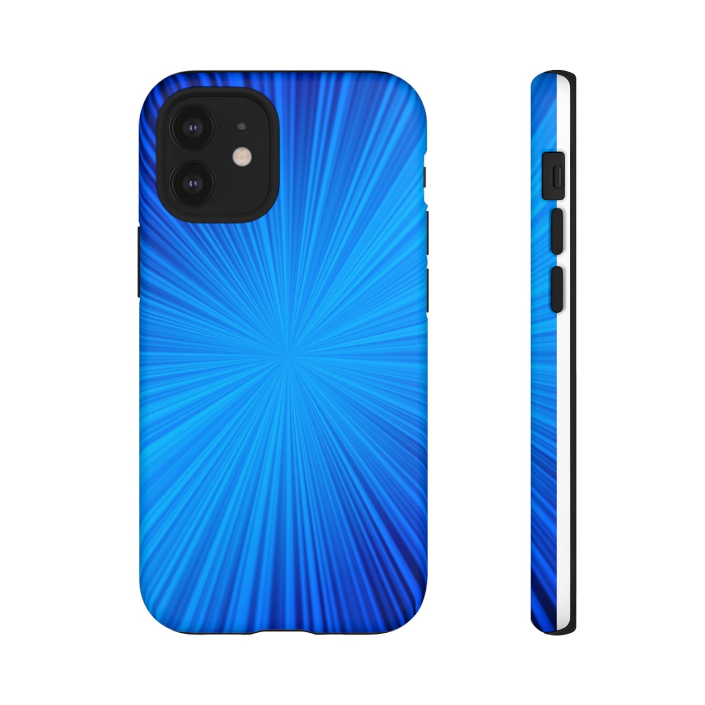 Tough Cases, Beautiful Blue Starburst Design