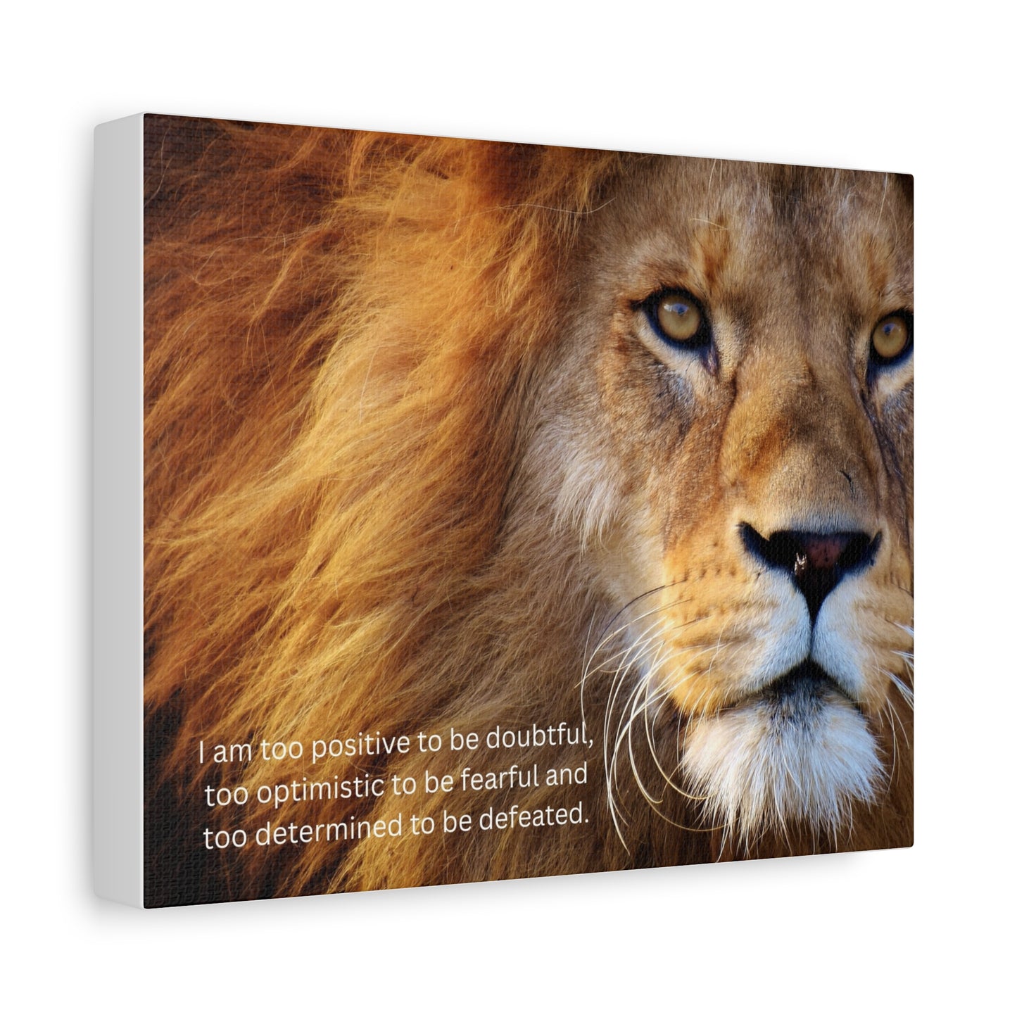 Inspiring Lion Canvas Print, Motivational Wall Art for Home Decor, Positive Affirmation Decor, Gift for Animal Lovers, Uplifting [...]
