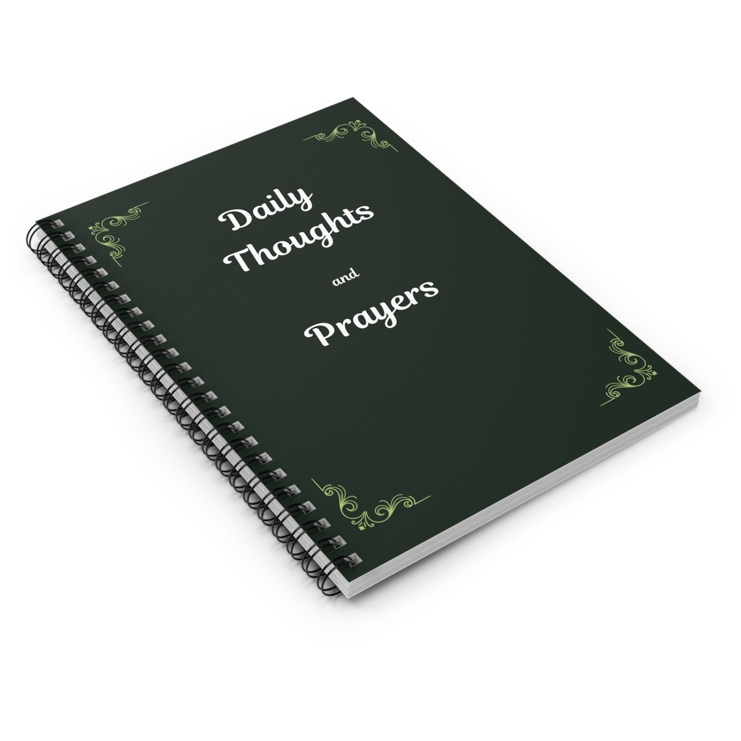 Elegant Spiral Notebook for Daily Thoughts and Prayers, Journal for Reflection, Prayer Journal, Inspirational Notebook, Gift for [...]