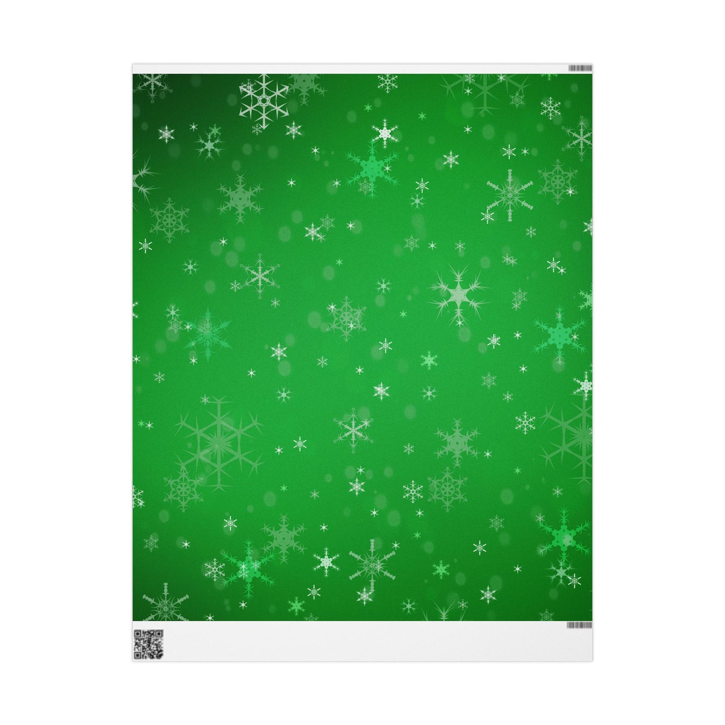 Festive Wrapping Paper Roll, Holiday Gift Wrap, Christmas, Birthday, Eco-Friendly Gift Wrap, Green Stars Design, Decorative Paper