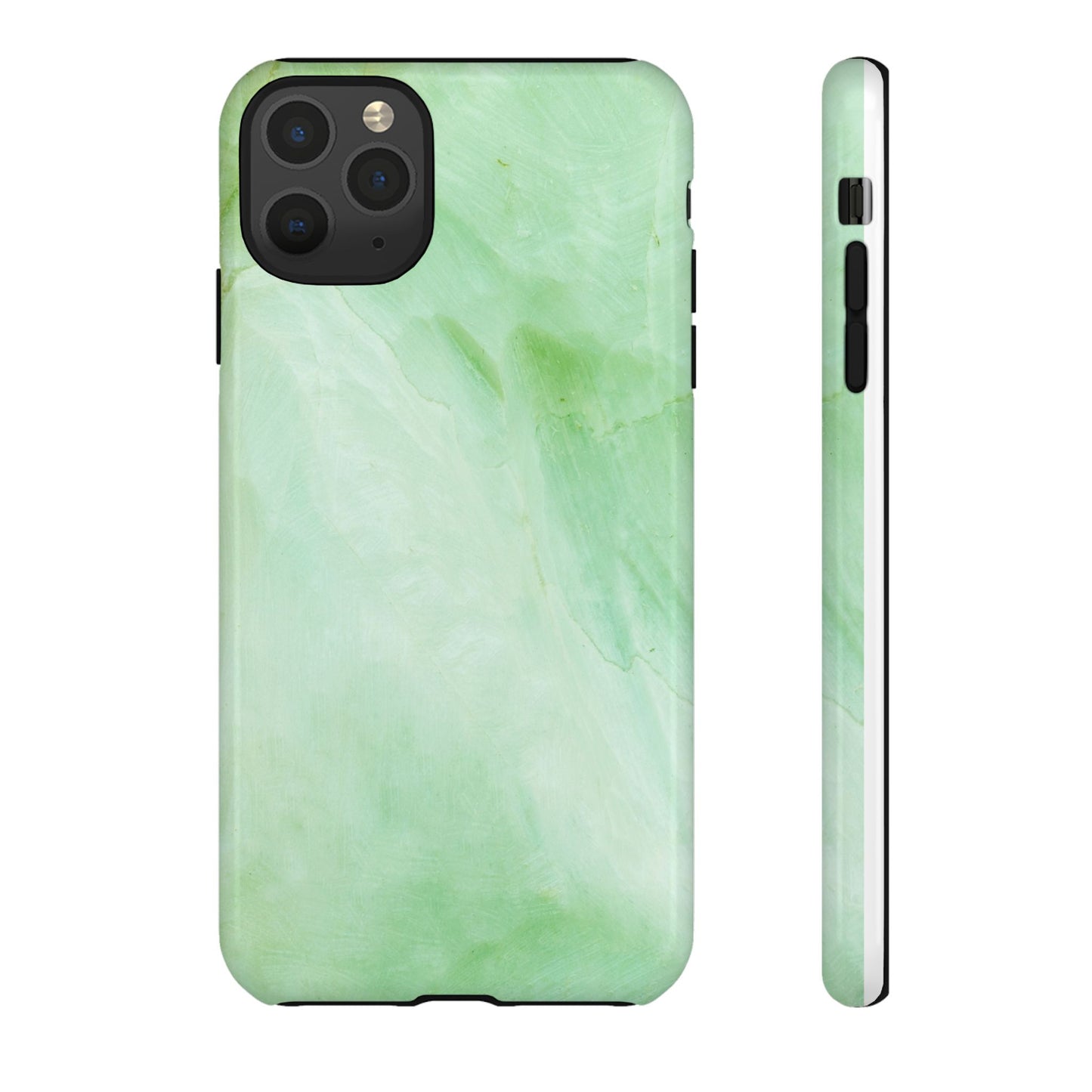 Tough Cases, Beautiful Green Marble Design