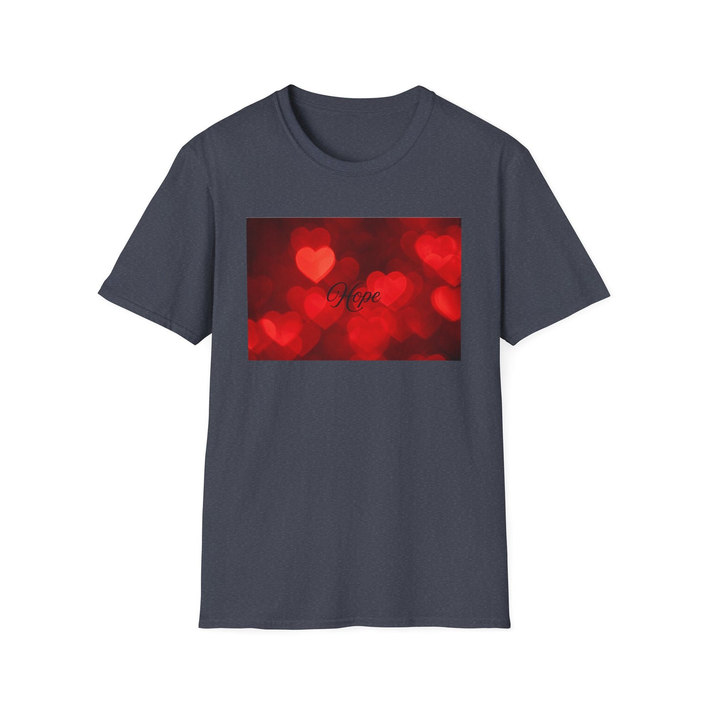 Romantic Heart T-Shirt, Perfect for Valentine's Day, Cute Couple Gift, Love Quote Tee, Softstyle Shirt