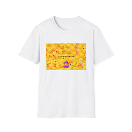 Quirky Duck T-Shirt, Fun Graphic Tee, Casual Wear, Birthday Gift, Animal Lover Shirt, Unique Humor Apparel