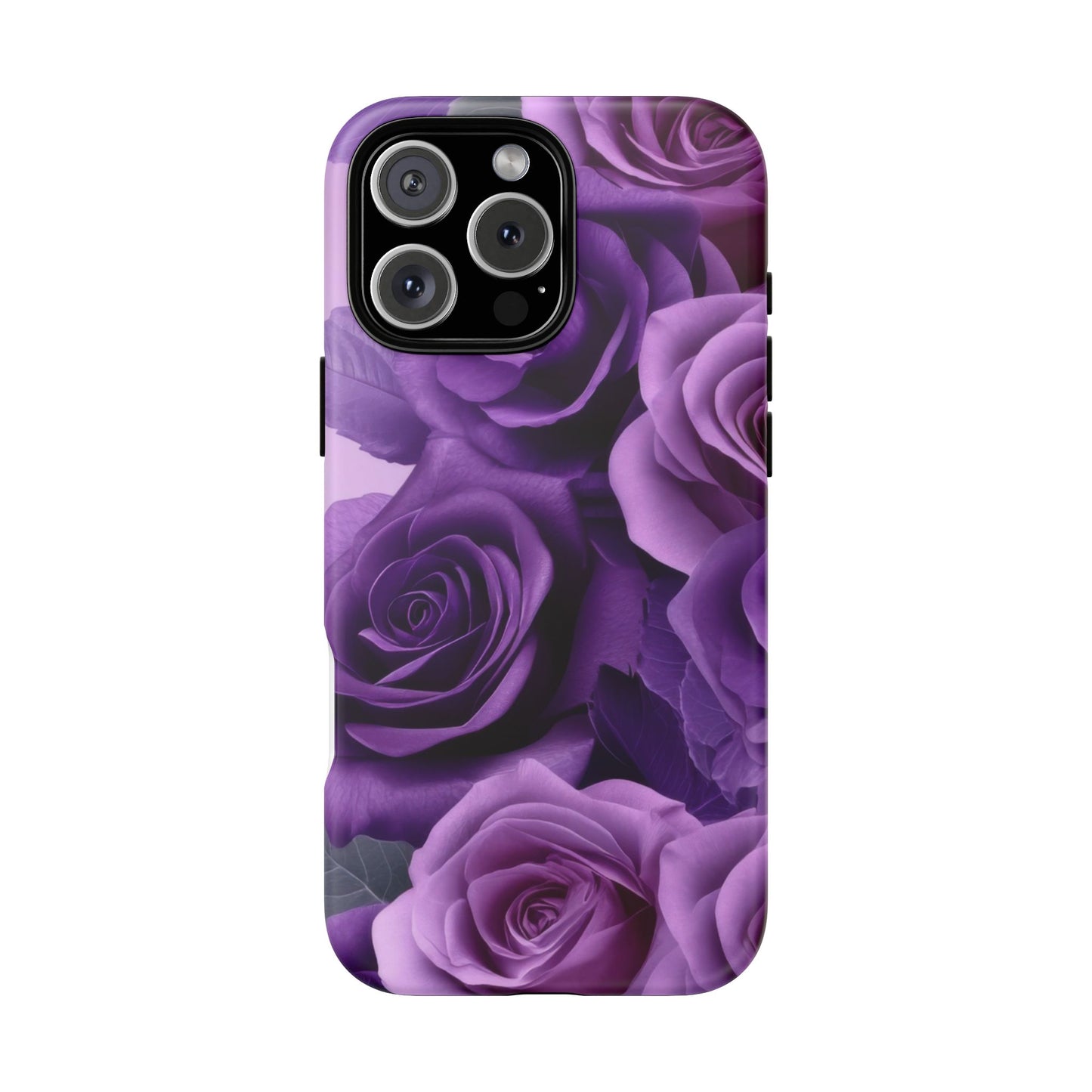 Tough Cases, Beautiful Purple Floral Design