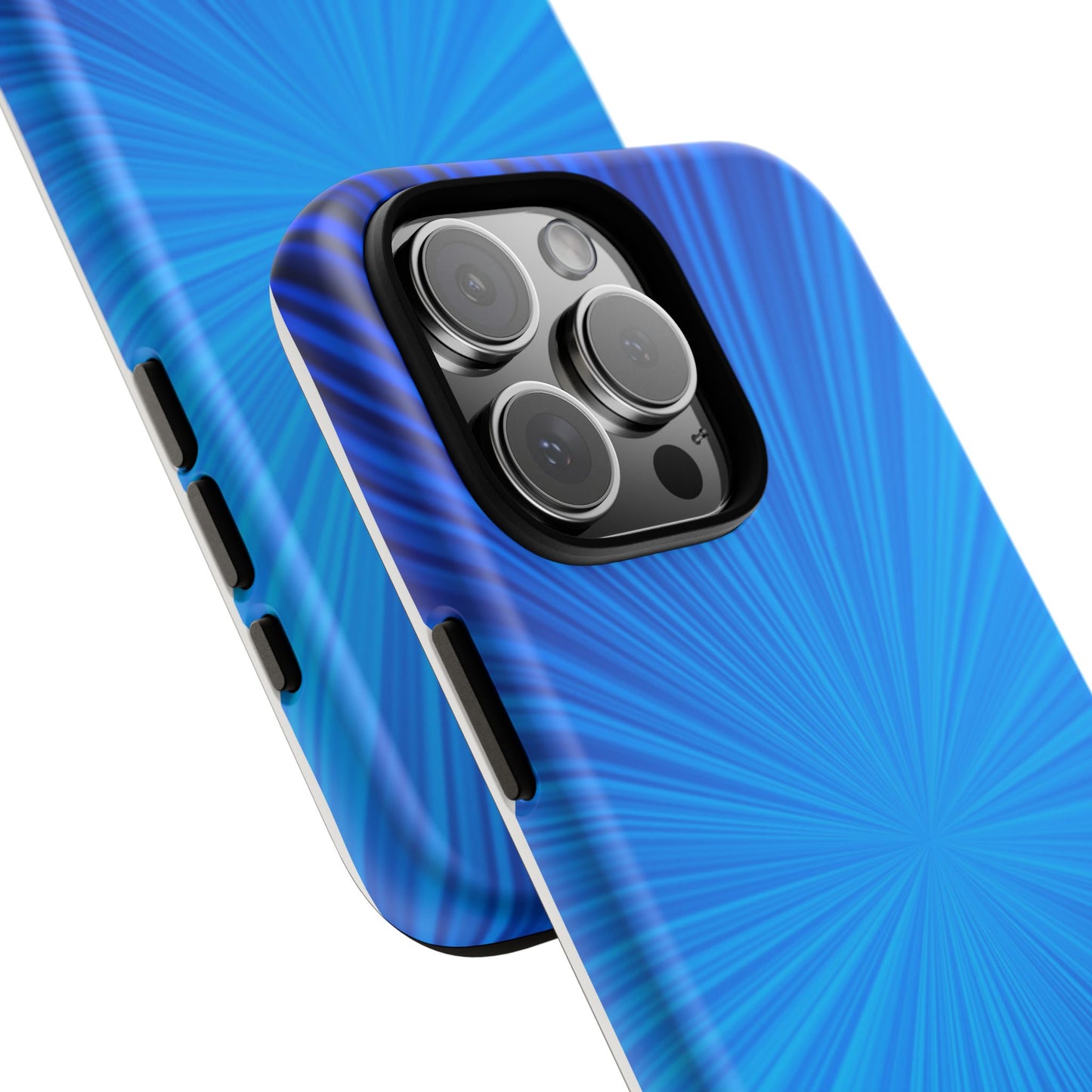 Tough Cases, Beautiful Blue Starburst Design