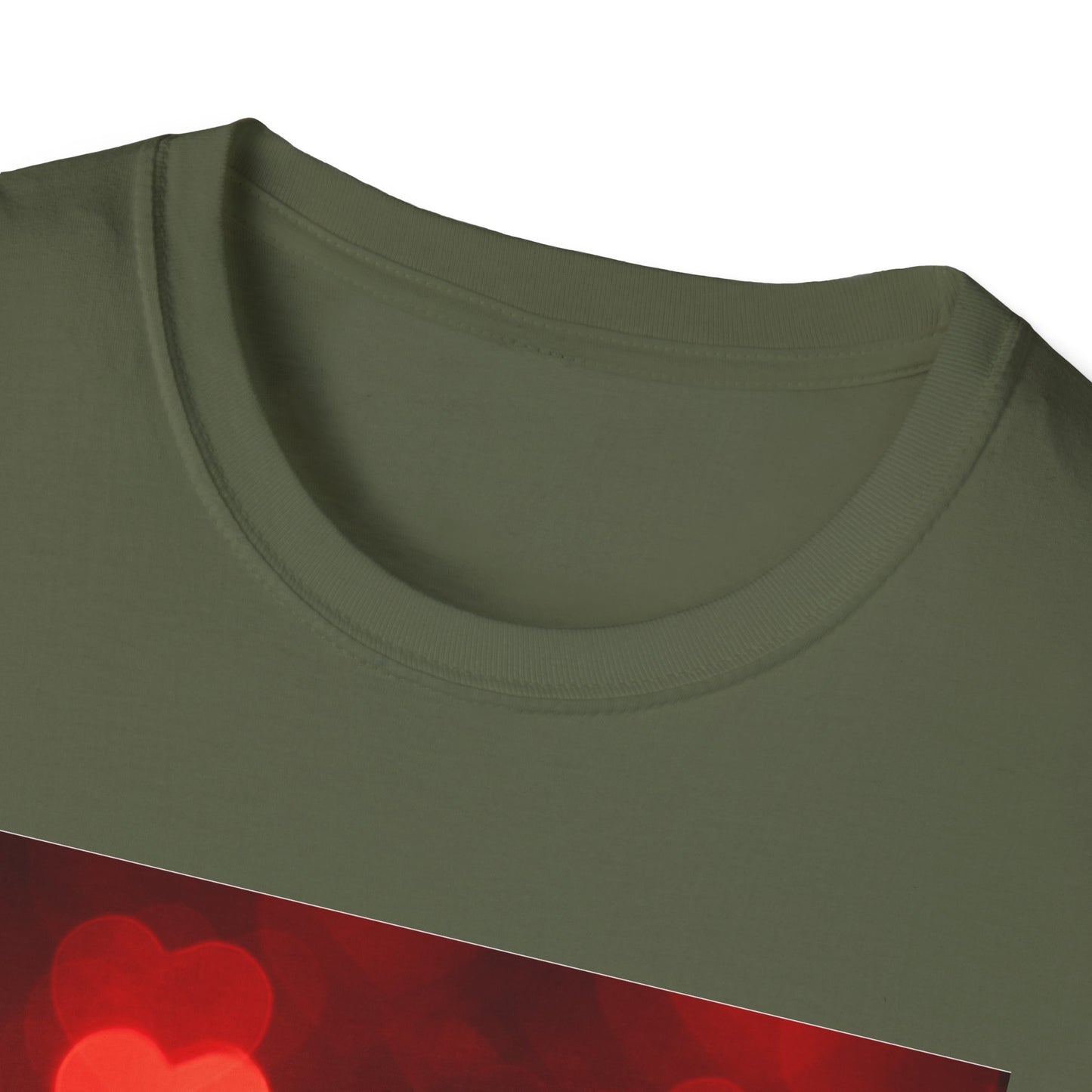 Romantic Heart T-Shirt, Perfect for Valentine's Day, Cute Couple Gift, Love Quote Tee, Softstyle Shirt