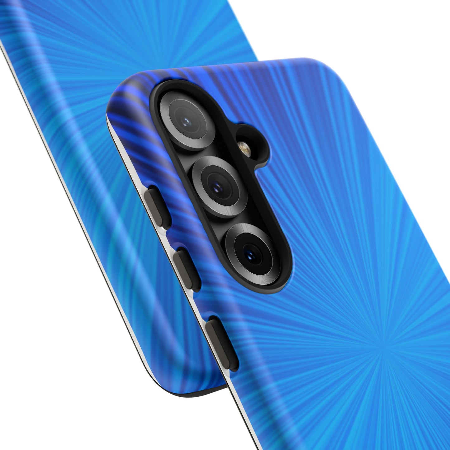 Tough Cases, Beautiful Blue Starburst Design