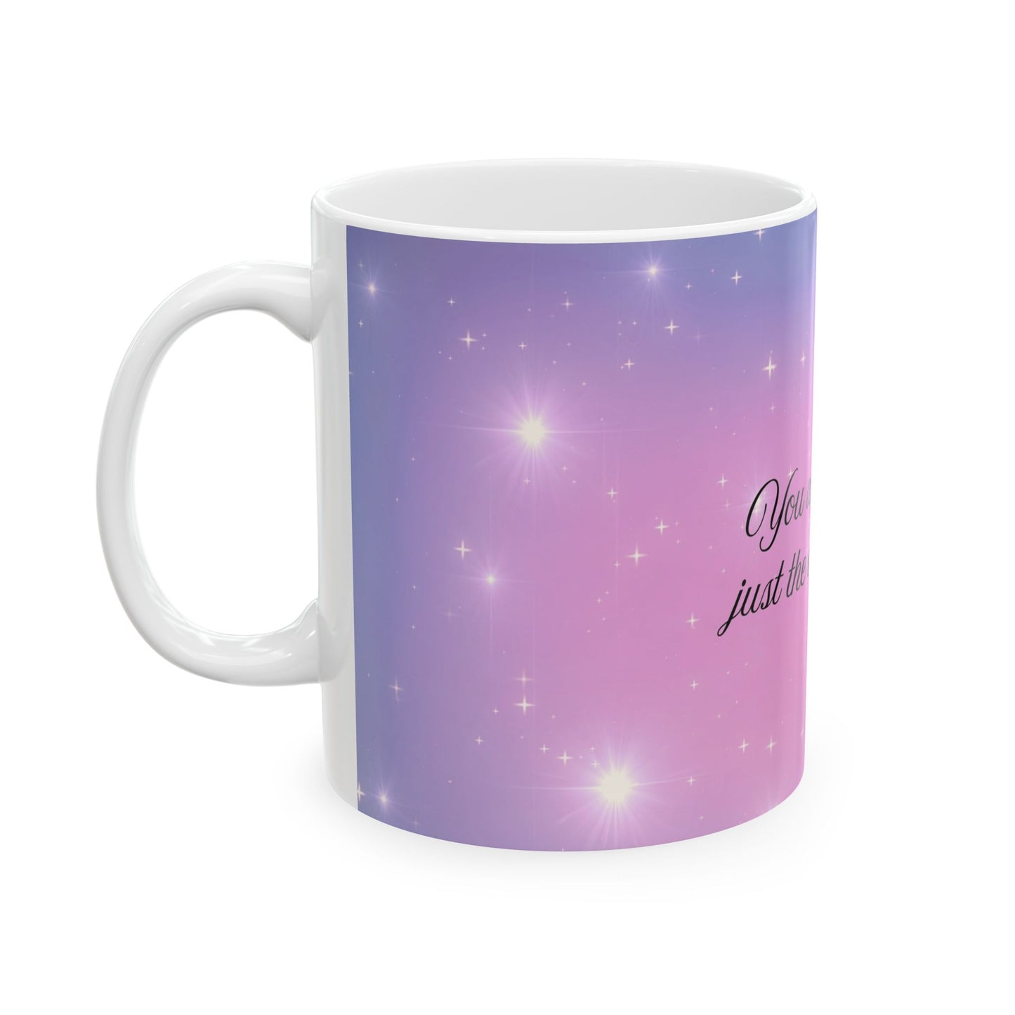 Inspirational Ceramic Mug with Uplifting Quote - Perfect Gift for Friends, Self-Love, Encouragement, Home Office, Unique Coffee Cups