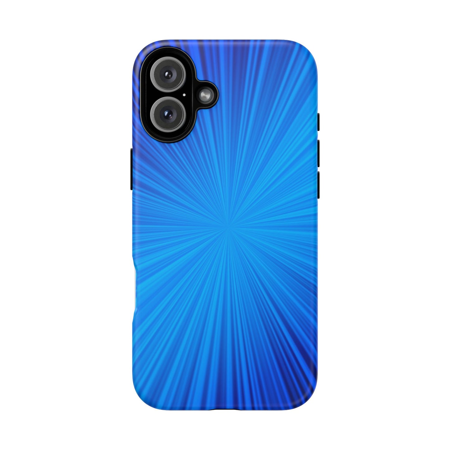 Tough Cases, Beautiful Blue Starburst Design