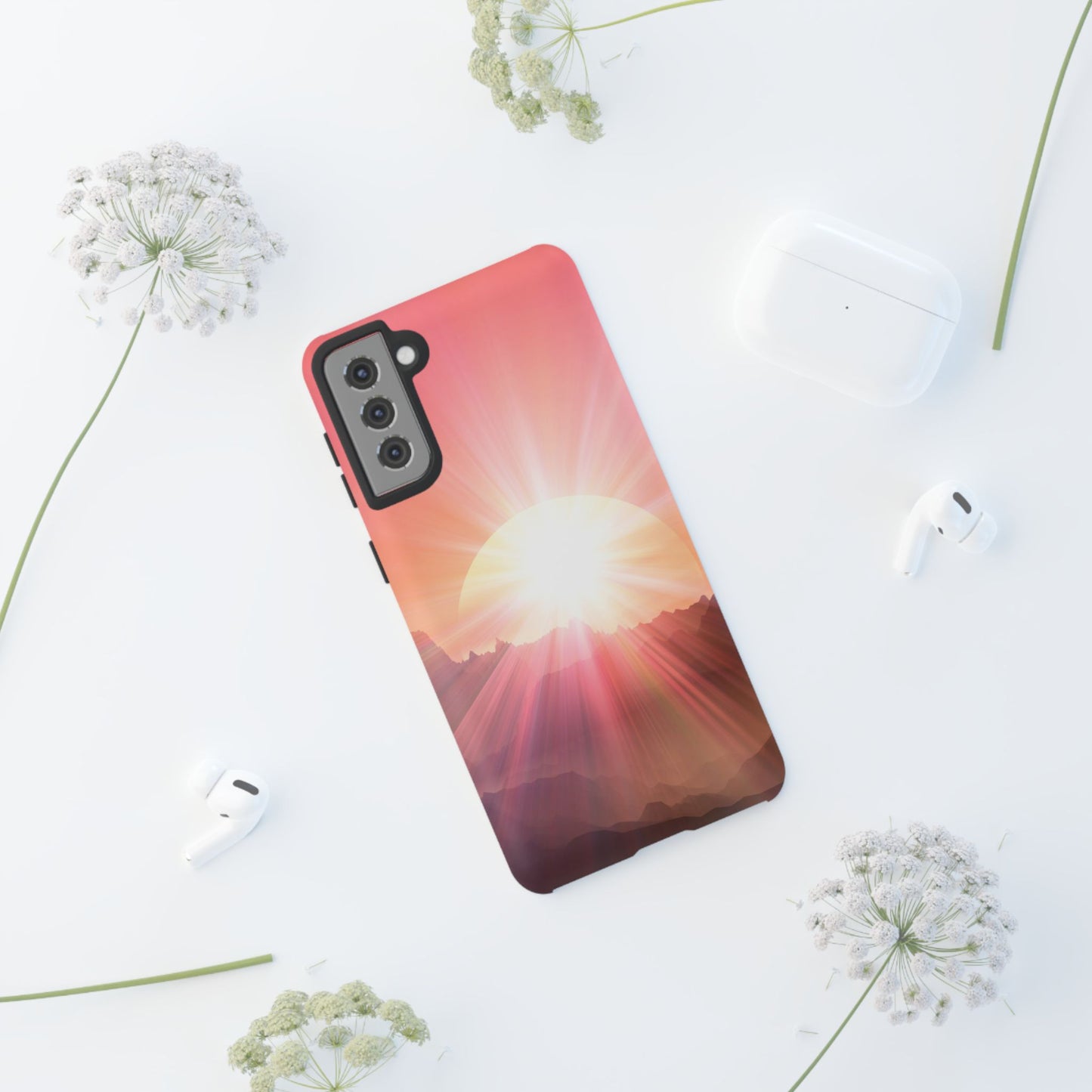 Tough Cases, Beautiful Sunrise Design