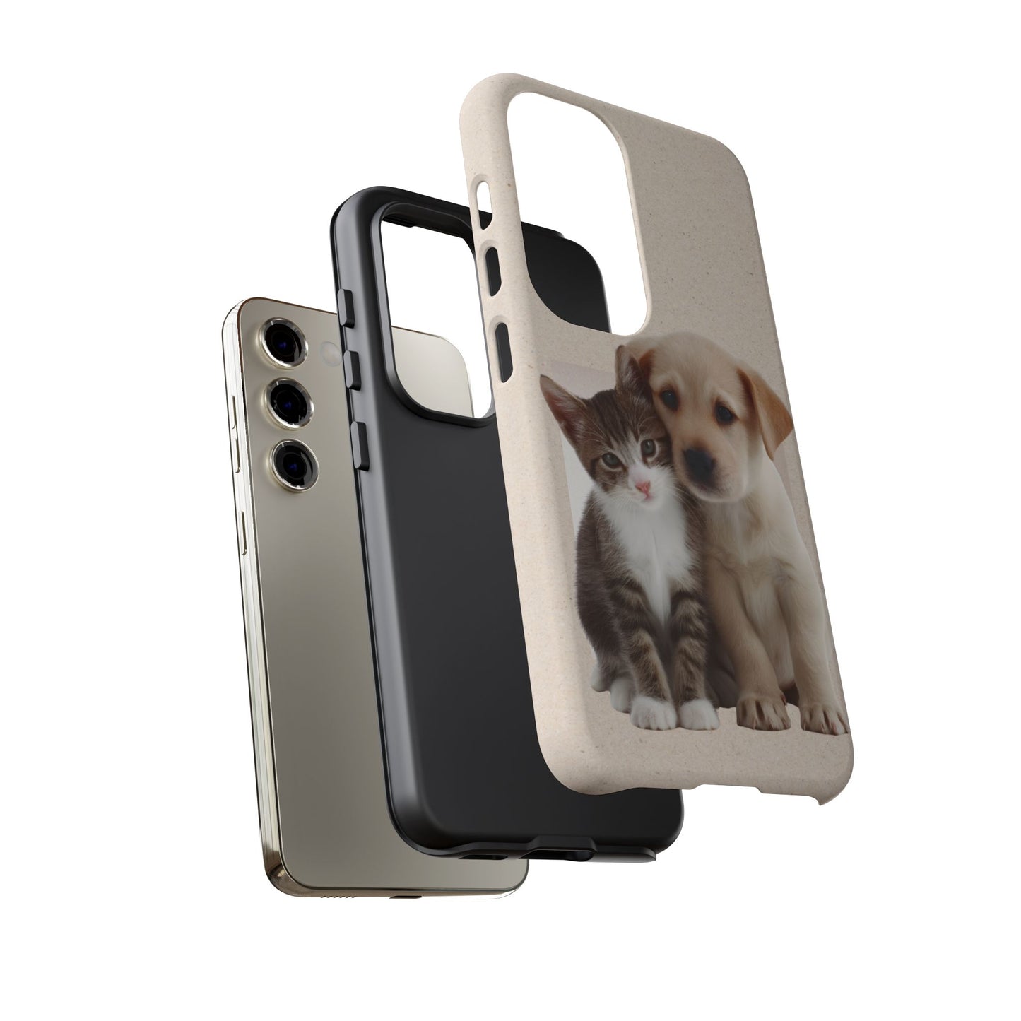 Tough Cases, Adorable puppy and kitten design