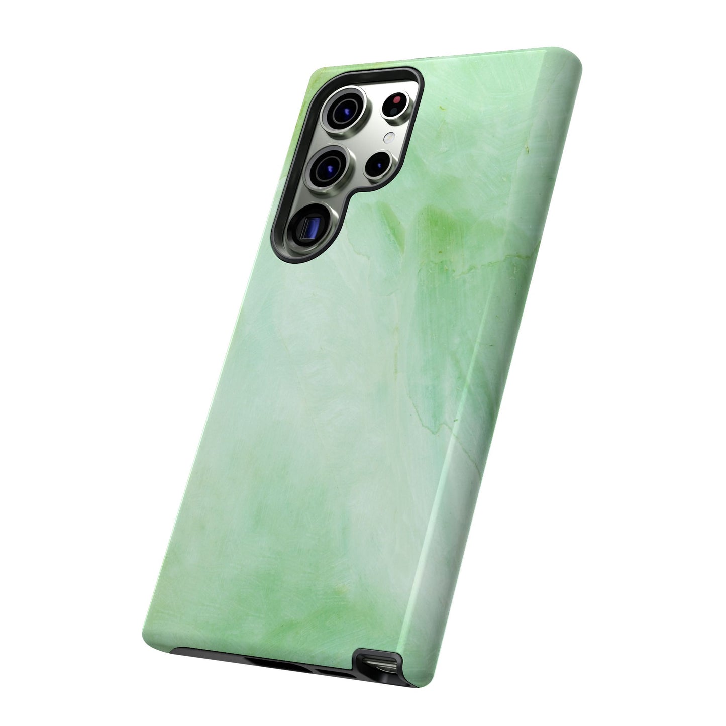 Tough Cases, Beautiful Green Marble Design