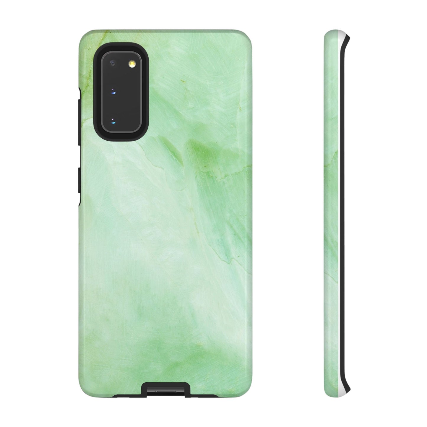 Tough Cases, Beautiful Green Marble Design