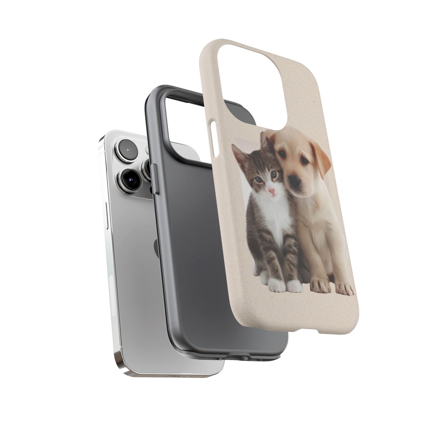 Tough Cases, Adorable puppy and kitten design