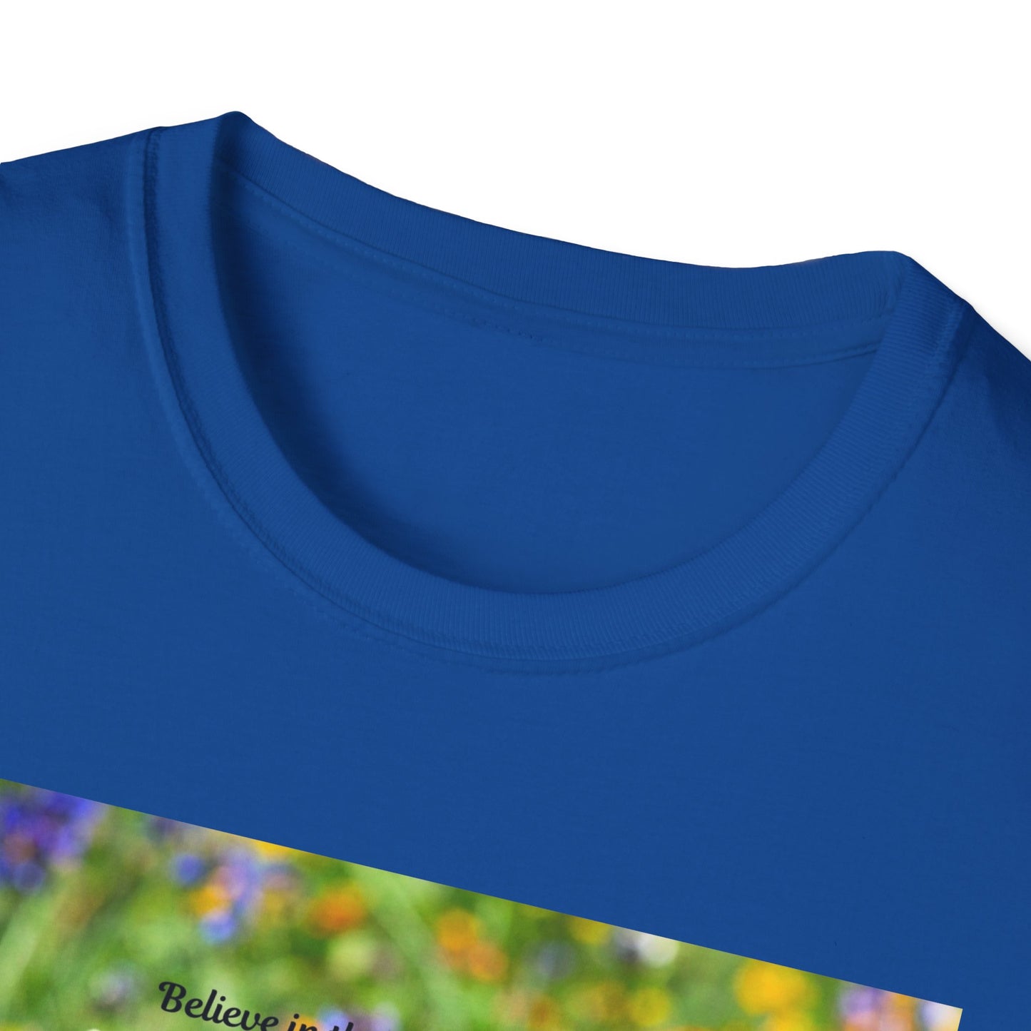Vibrant Floral Butterfly T-Shirt - Nature Lover Gift, Spring Fashion, Eco-Friendly Apparel, Outdoor Wear, Garden Party Outfit