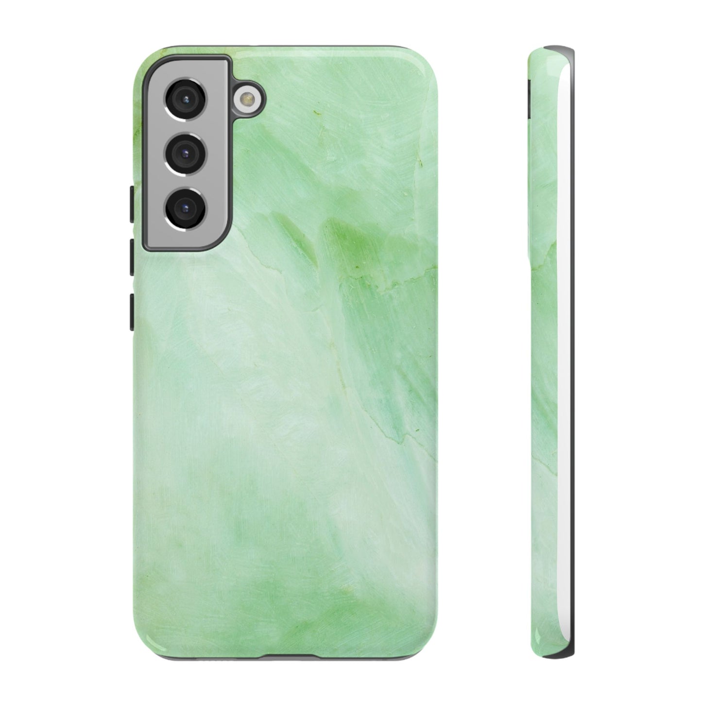 Tough Cases, Beautiful Green Marble Design