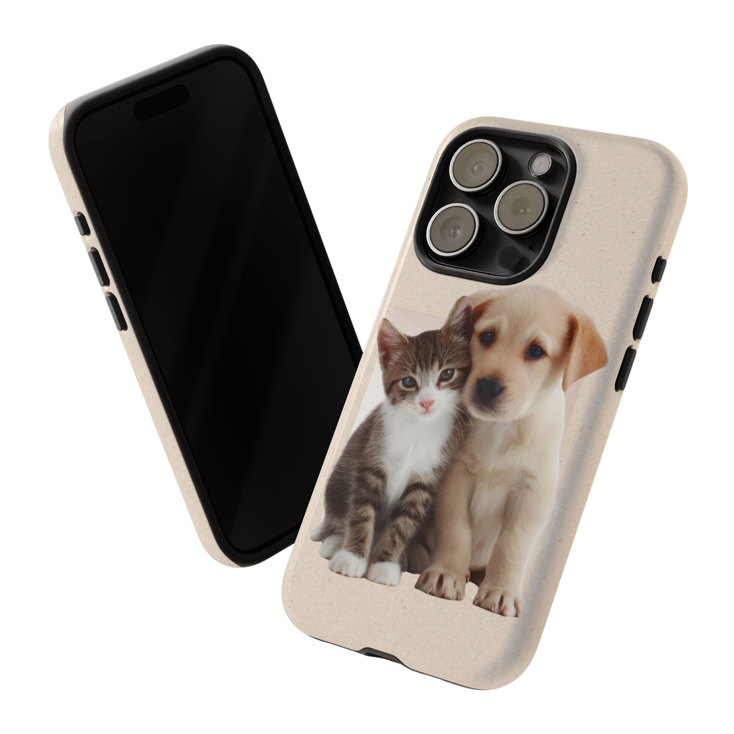 Tough Cases, Adorable puppy and kitten design