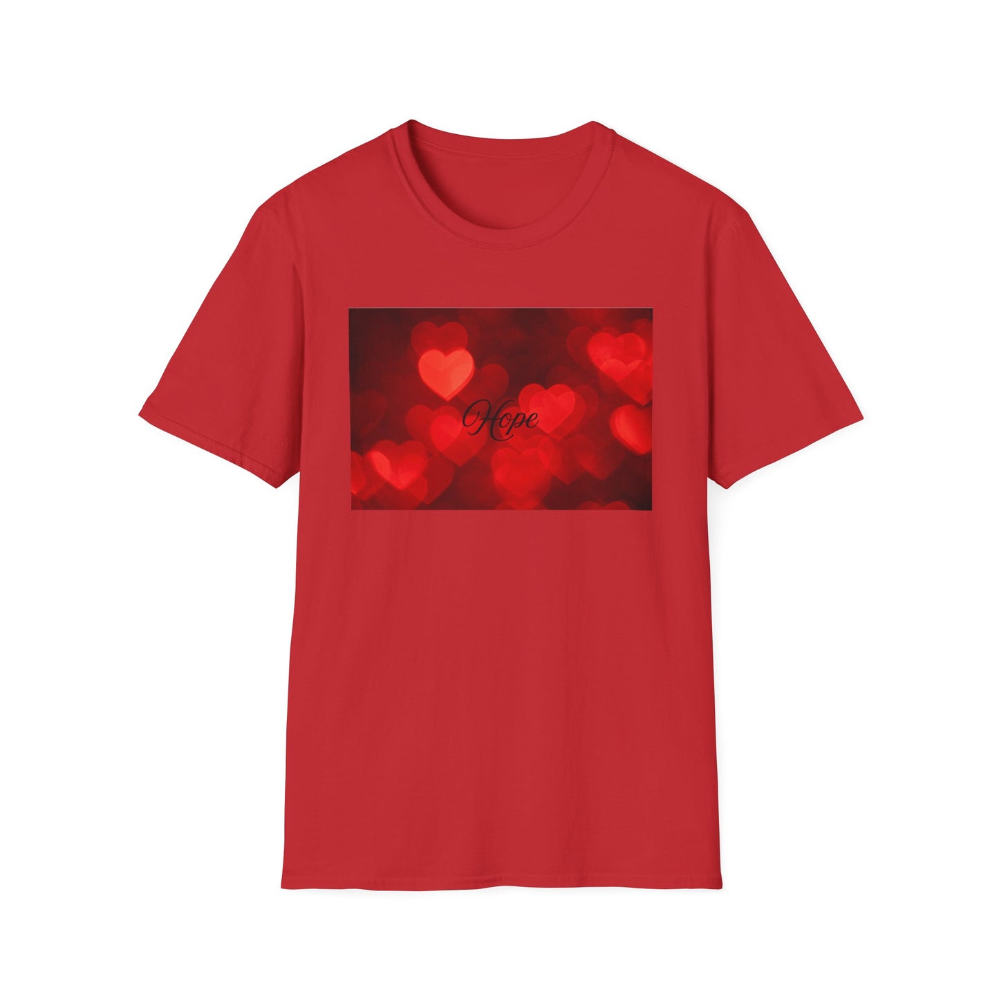 Romantic Heart T-Shirt, Perfect for Valentine's Day, Cute Couple Gift, Love Quote Tee, Softstyle Shirt