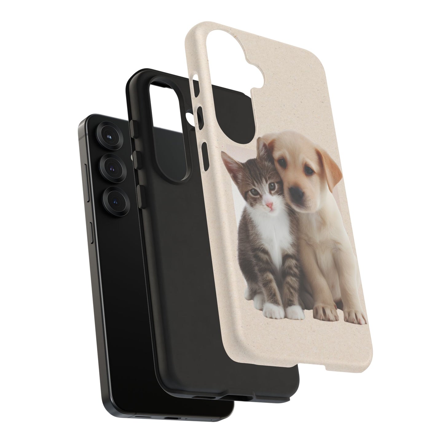 Tough Cases, Adorable puppy and kitten design
