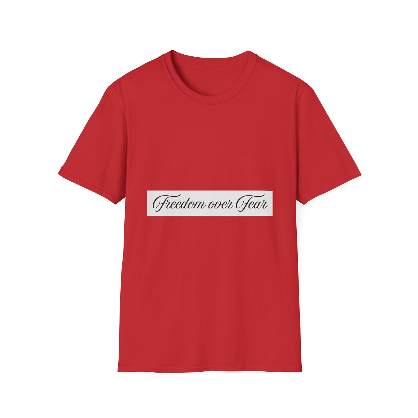 Freedom Over Fear T-Shirt | Inspirational Tee | Motivational Gift | Casual Wear | Comfortable Tee | Everyday Style | Perfect [...]