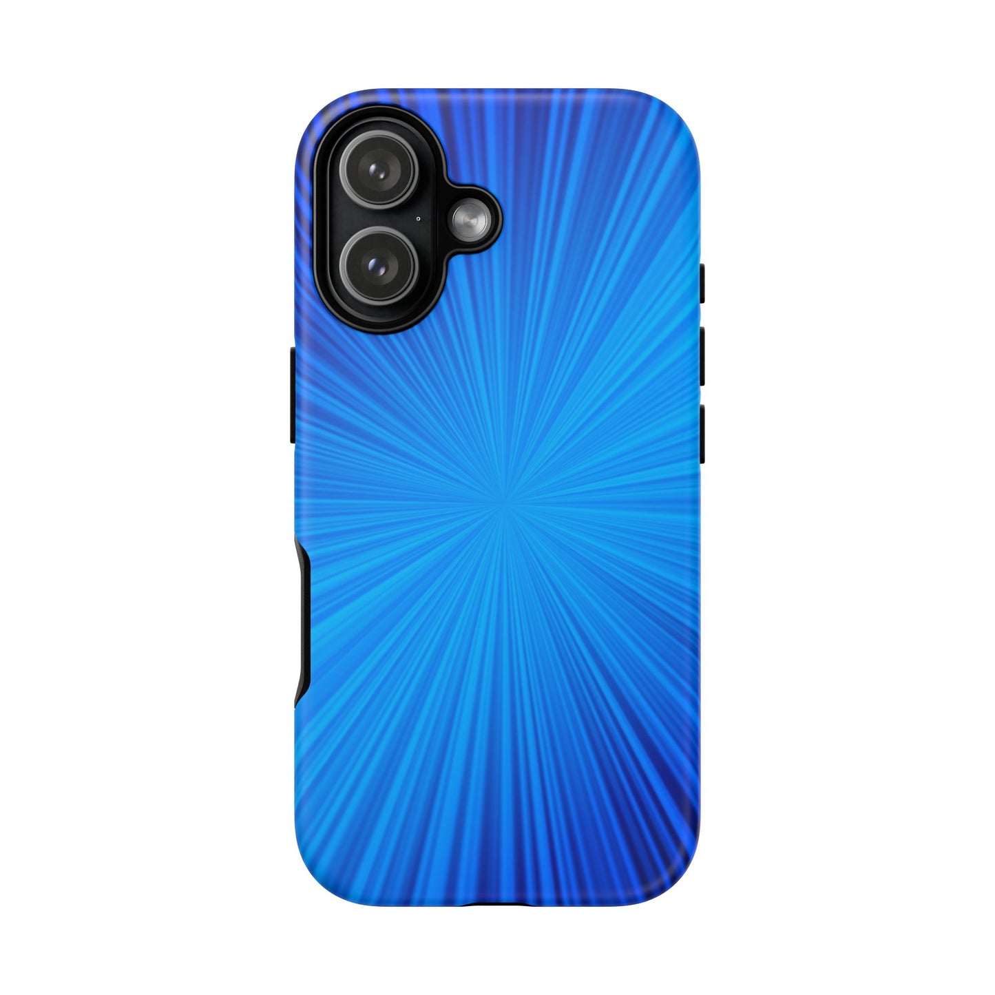 Tough Cases, Beautiful Blue Starburst Design
