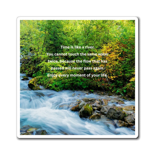 Inspirational Nature Quote Magnet