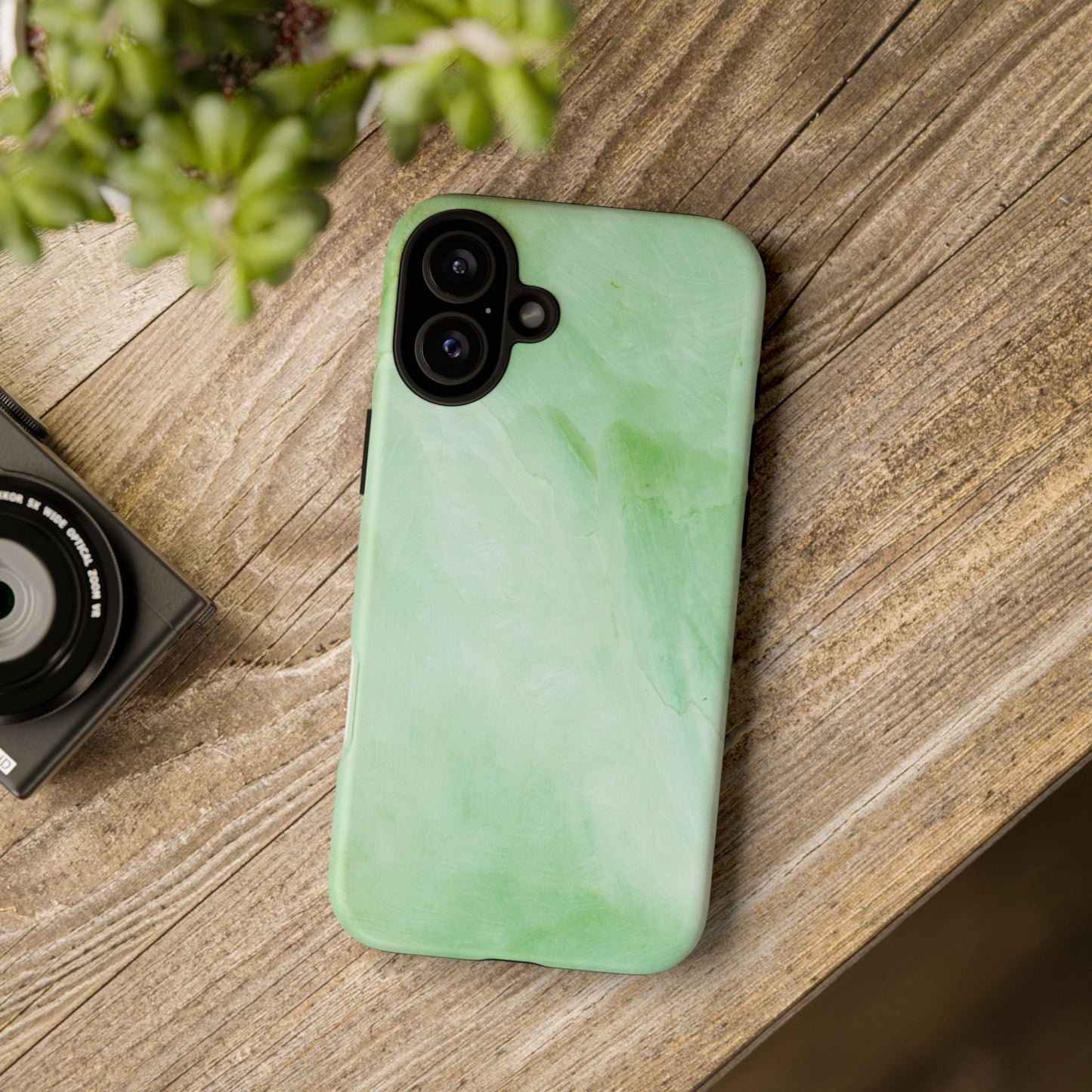Tough Cases, Beautiful Green Marble Design