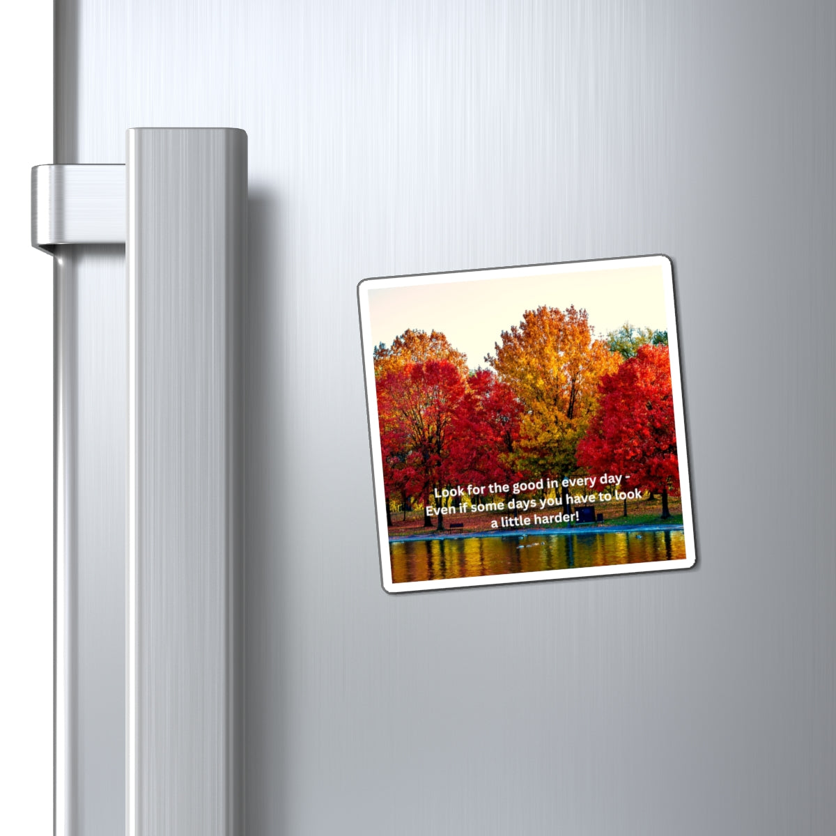 Inspirational Quote Magnets, Fall Decor, Motivational Fridge Magnet, Autumn Home Accessories, Grateful Daily Reminder