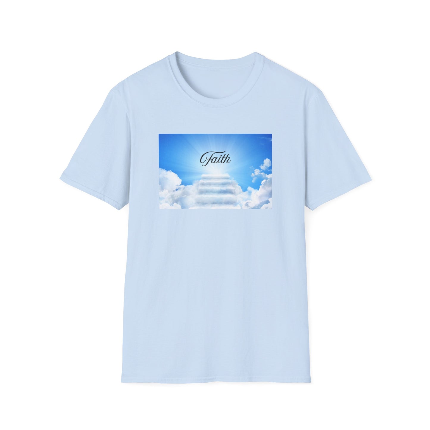 Faith-Inspired Softstyle T-Shirt, Inspirational Tee, Casual Wear, Gift for Believers, Spiritual Apparel, Everyday Comfort